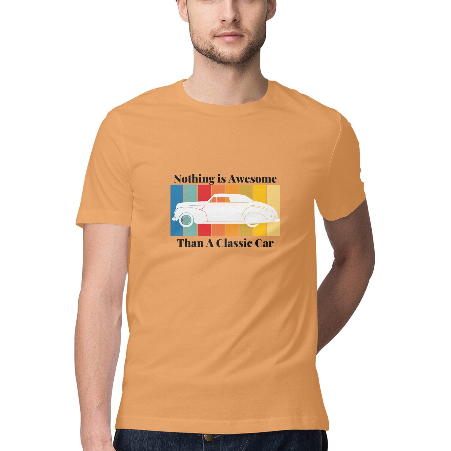 Men’s T-Shirt – Classic Car - Fashion Greet