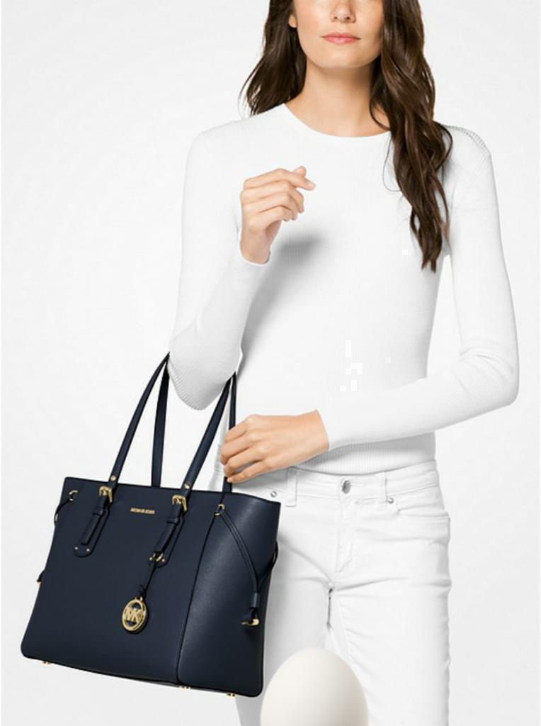 Luxury Navy Double Partition Women Handbags - Fashion Greet Luxury Navy Double Partition Women Handbags - Fashion Greet