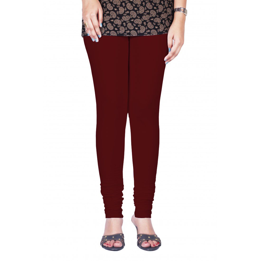 MSS Wing’s Burgundy Women’s Fashion Legings - Fashion Greet MSS Wing’s Burgundy Women’s Fashion Legings - Fashion Greet