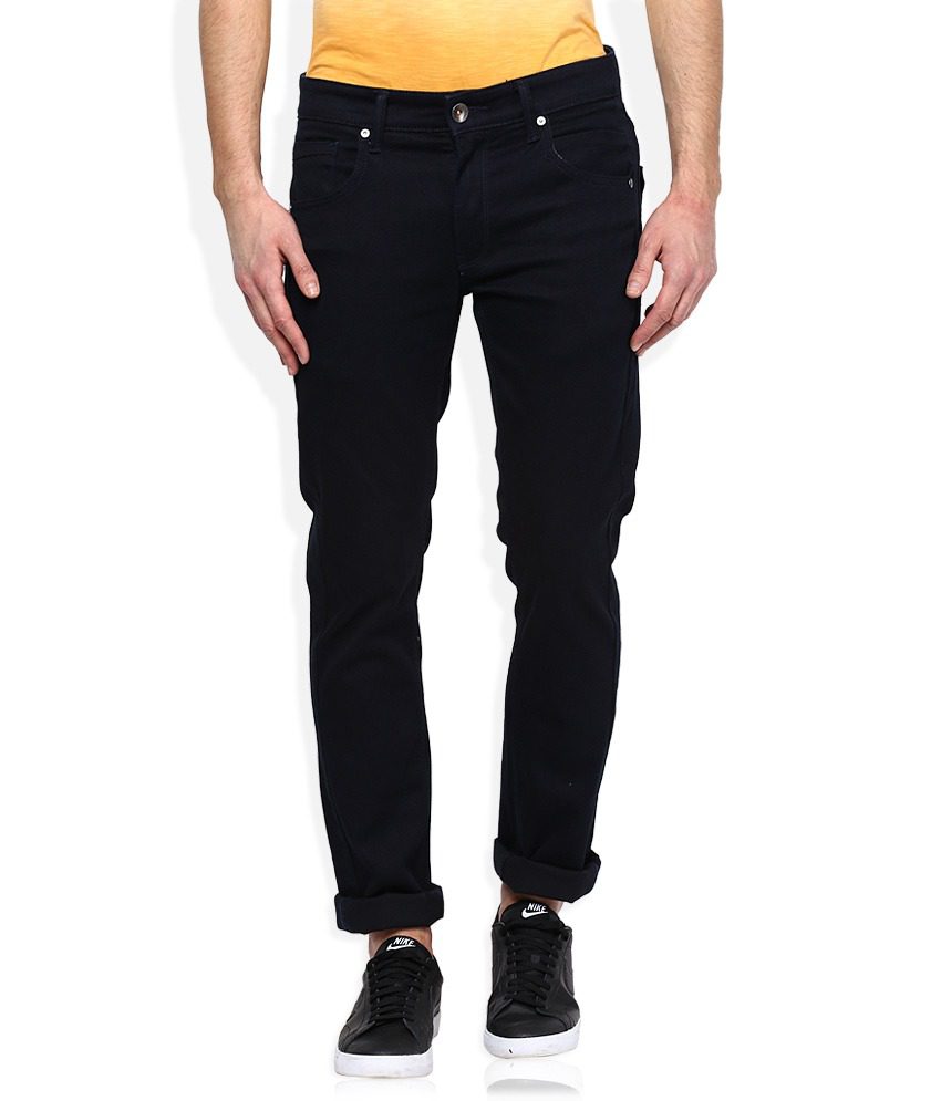 Seasons Navy Skinny Fit Jeans - Fashion Greet Seasons Navy Skinny Fit Jeans - Fashion Greet