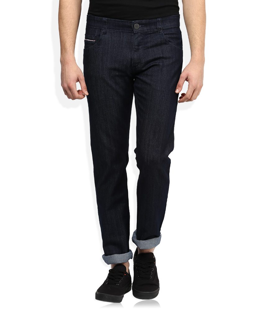 Seasons Player Navy Raw Denim Slim Fit Jeans - Fashion Greet Seasons Player Navy Raw Denim Slim Fit Jeans - Fashion Greet