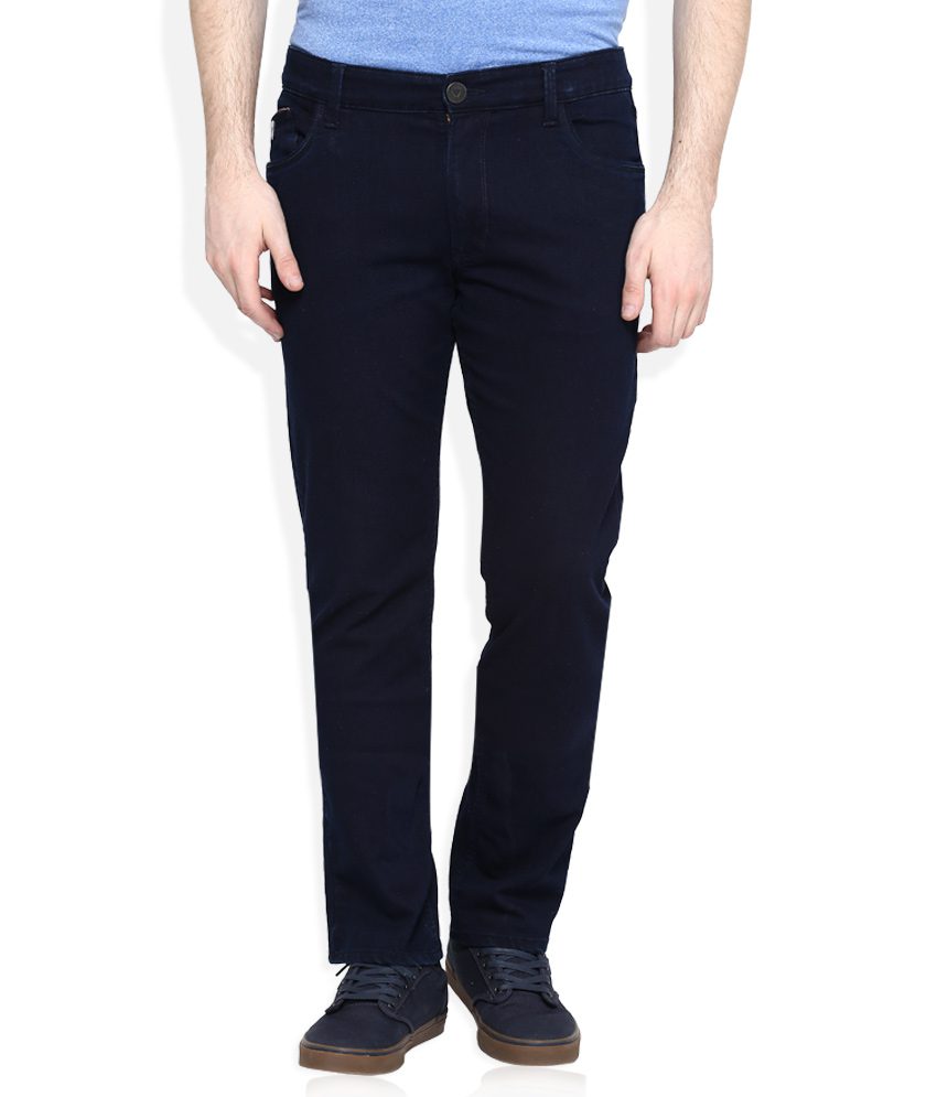 Seasons Navy Slim Fit Jeans - Fashion Greet Seasons Navy Slim Fit Jeans - Fashion Greet