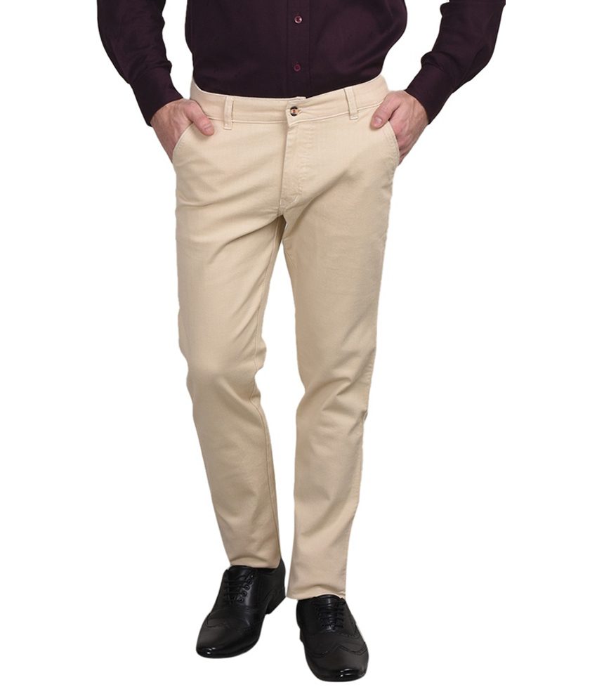 Seasons Cloud Beige Regular Fit Jeans - Fashion Greet Seasons Cloud Beige Regular Fit Jeans - Fashion Greet