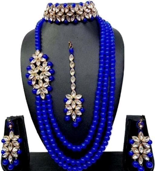 Classic Blue Alloy Women’s Jewellery Set - Fashion Greet