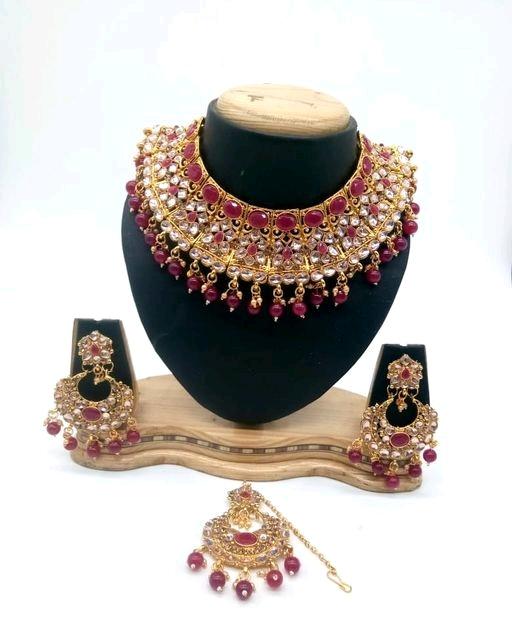 Diva Classic Kundan Unique Jewellery Sets - Fashion Greet Diva Classic Kundan Unique Jewellery Sets - Fashion Greet
