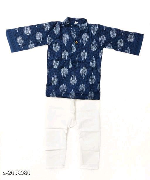 Elegant Kids Boy’s Cotton Kurta Set - Fashion Greet Elegant Kids Boy’s Cotton Kurta Set - Fashion Greet