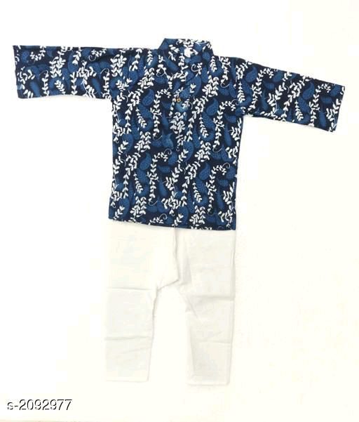 Elegant Kids Boy’s Multi Cotton Kurta Set - Fashion Greet Elegant Kids Boy’s Multi Cotton Kurta Set - Fashion Greet