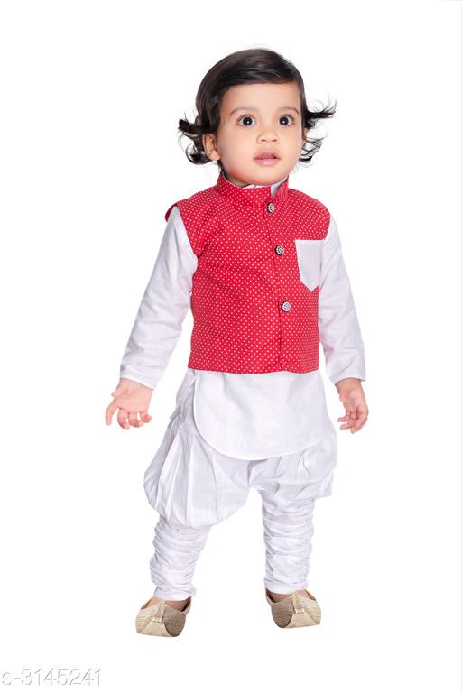 Ethnic White Fancy Silk Cotton Blend Kurta Pyjama Set - Fashion Greet Ethnic White Fancy Silk Cotton Blend Kurta Pyjama Set - Fashion Greet