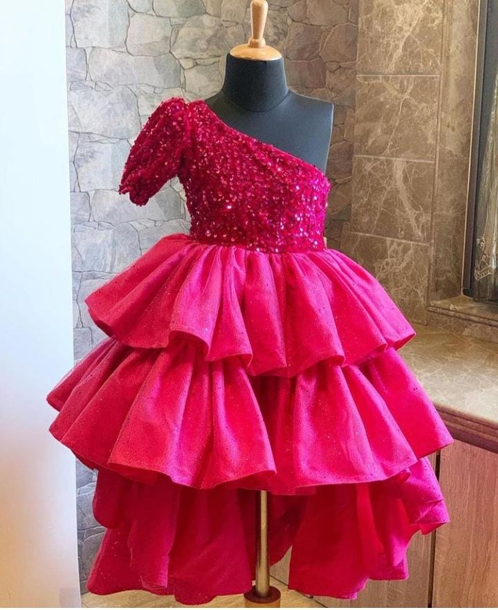 Pink Net Satin & Cotton lining Raffle Gowns - Fashion Greet Pink Net Satin & Cotton lining Raffle Gowns - Fashion Greet
