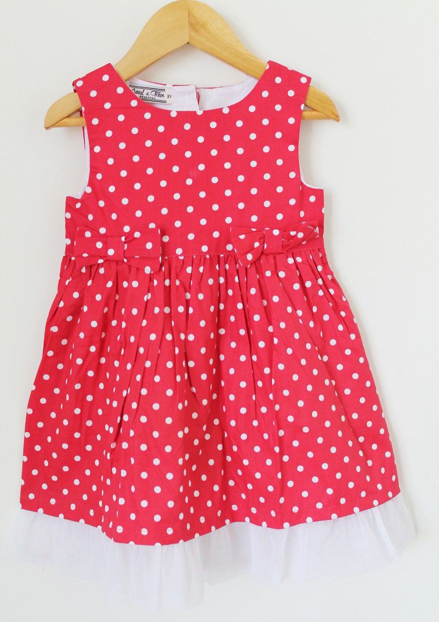 Classic Pink Girls Summer Frocks - Fashion Greet Classic Pink Girls Summer Frocks - Fashion Greet