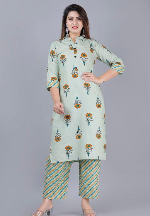 Myra Floral Printed Kurta Sets - Fashion Greet Myra Floral Printed Kurta Sets - Fashion Greet