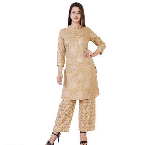Stylish Cream Floral Printed Women Kurta Sets - Fashion Greet Stylish Cream Floral Printed Women Kurta Sets - Fashion Greet