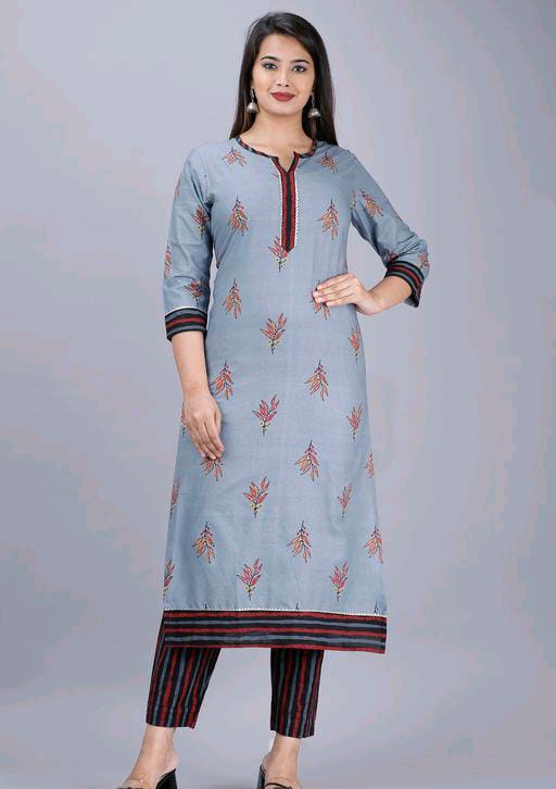 Chitrarekha Voguish Blue Printed Women Kurta Sets - Fashion Greet Chitrarekha Voguish Blue Printed Women Kurta Sets - Fashion Greet