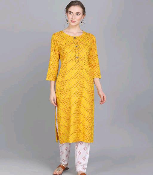 Jivika Stylish Yellow Women Kurta Sets - Fashion Greet Jivika Stylish Yellow Women Kurta Sets - Fashion Greet