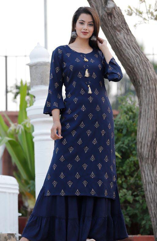 Adrika Petite Women Printed Kurta Sets - Fashion Greet Adrika Petite Women Printed Kurta Sets - Fashion Greet