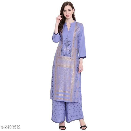 Eashita Purple Alluring Attractive Kurta Set - Fashion Greet Eashita Purple Alluring Attractive Kurta Set - Fashion Greet