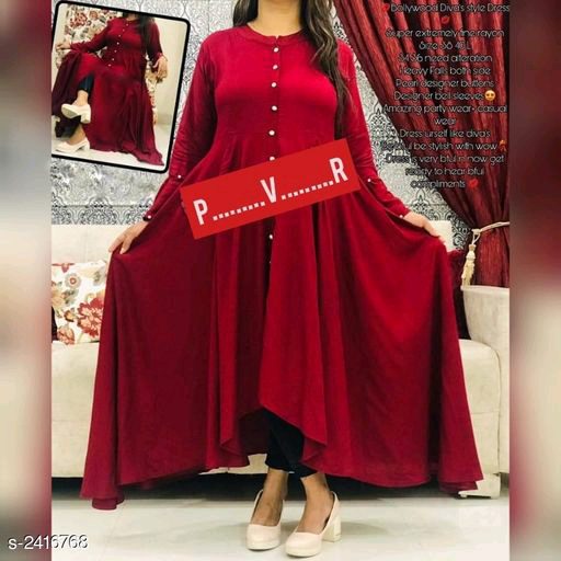 Cinderella Ethnic Rayon Pearl Work Kurti - Fashion Greet Cinderella Ethnic Rayon Pearl Work Kurti - Fashion Greet
