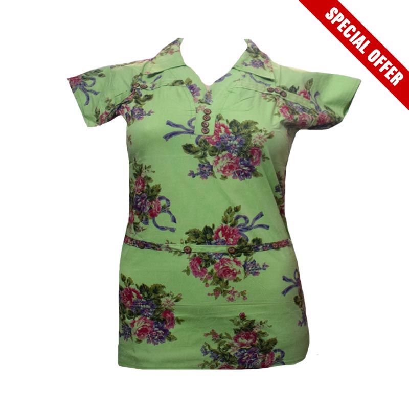 65% Off H&M Green Floral Printed Top - Fashion Greet 65% Off H&M Green Floral Printed Top - Fashion Greet