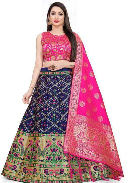 Elegant Multi Ensemble Women Lehenga Choli - Fashion Greet Elegant Multi Ensemble Women Lehenga Choli - Fashion Greet