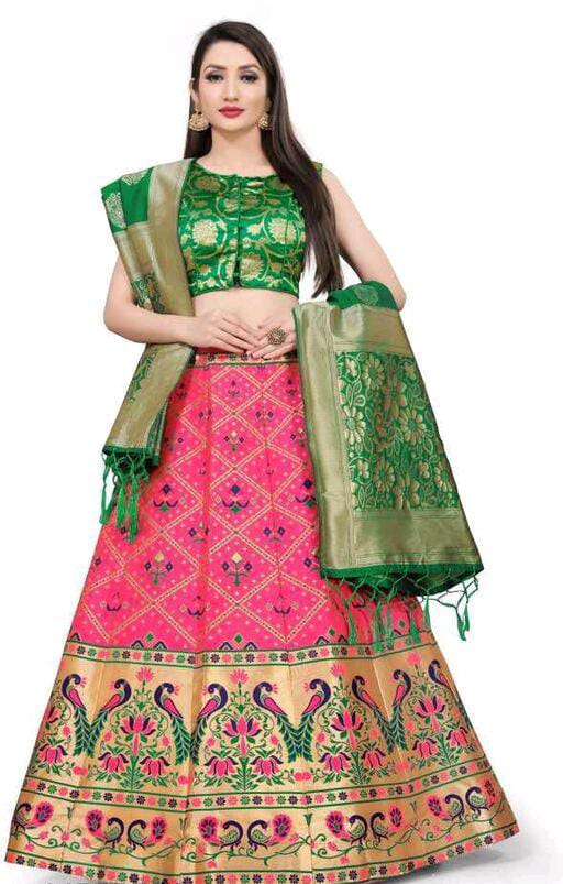 Ensemble Multi Women Lehenga Choli - Fashion Greet Ensemble Multi Women Lehenga Choli - Fashion Greet