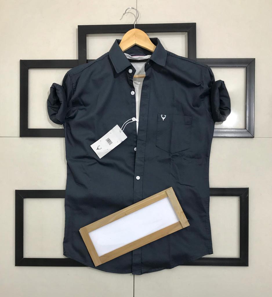Seasons Men Navy Normal Fit Full Sleeves Shirt - Fashion Greet Seasons Men Navy Normal Fit Full Sleeves Shirt - Fashion Greet