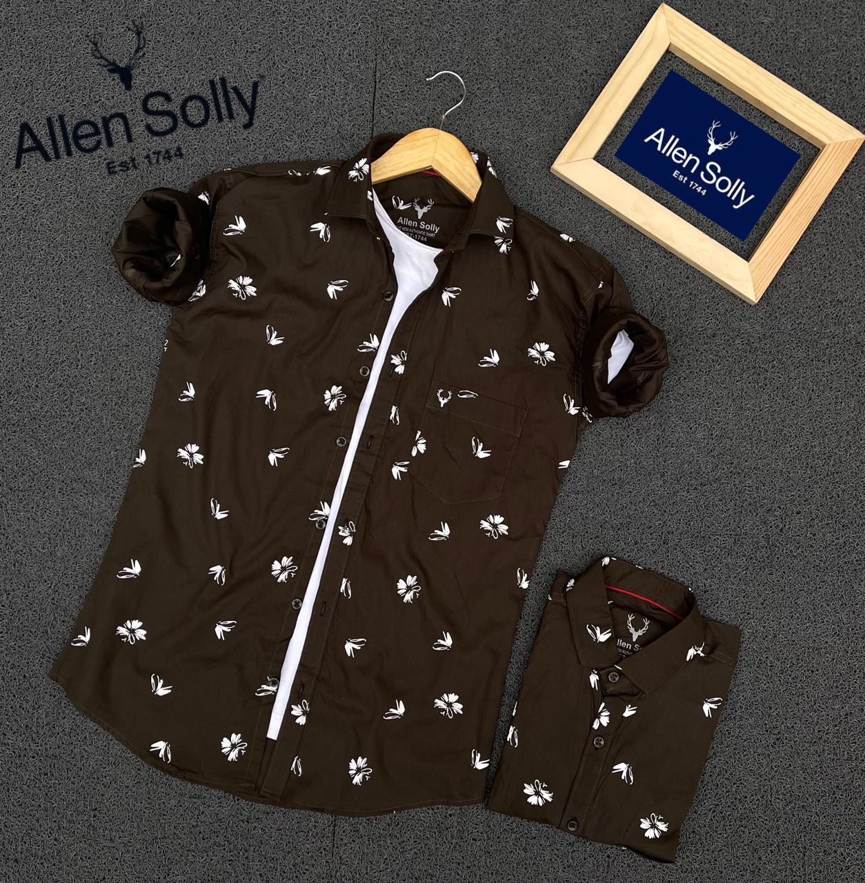 Seasons Brown Printed Full Sleeves Men Shirt - Fashion Greet Seasons Brown Printed Full Sleeves Men Shirt - Fashion Greet