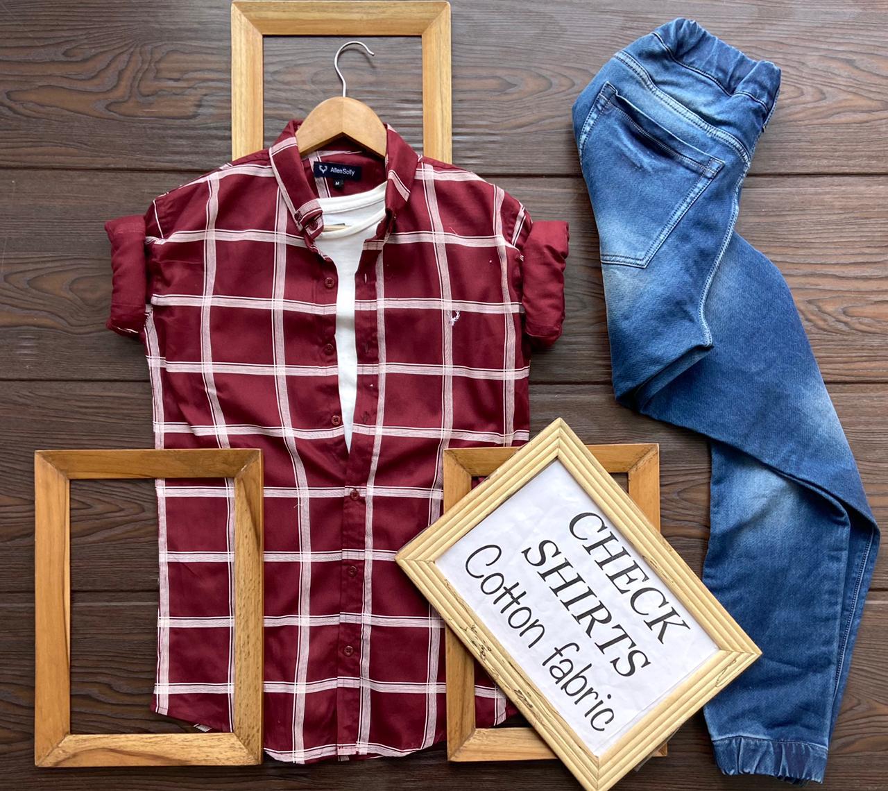 Trendy Men Maroon Full Sleeves Shirt - Fashion Greet Trendy Men Maroon Full Sleeves Shirt - Fashion Greet