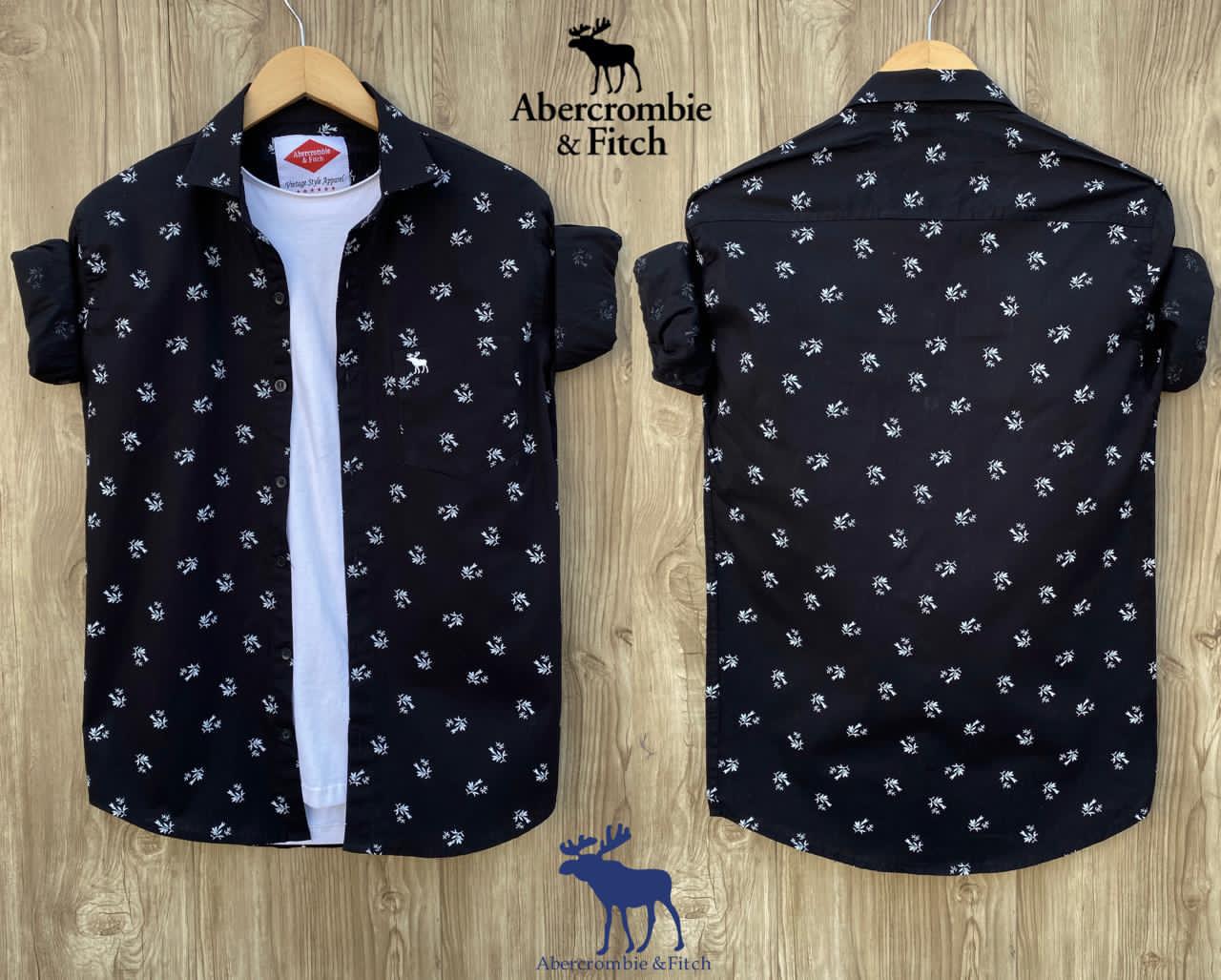Seasons Black Printed Cotton Shirts - Fashion Greet Seasons Black Printed Cotton Shirts - Fashion Greet