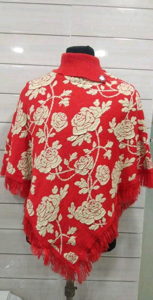 Stylish Women’s Orange Poncho - Fashion Greet Stylish Women’s Orange Poncho - Fashion Greet