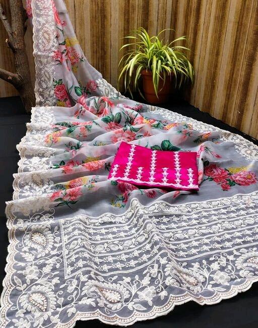 Aishani Drishya Multi Digital Print Sarees - Fashion Greet Aishani Drishya Multi Digital Print Sarees - Fashion Greet