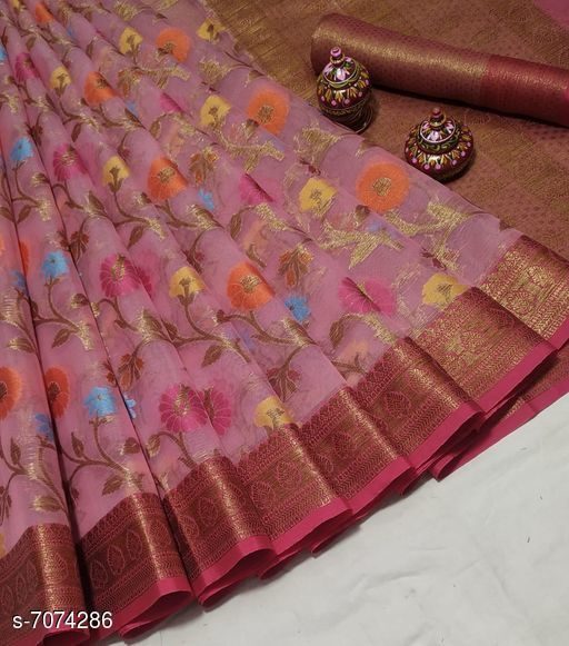Aagyeyi Petite Floral Printed Sarees - Fashion Greet Aagyeyi Petite Floral Printed Sarees - Fashion Greet