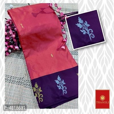 Tranoli Pink Arani Pattu Butti Work Art Silk Saree - Fashion Greet Tranoli Pink Arani Pattu Butti Work Art Silk Saree - Fashion Greet