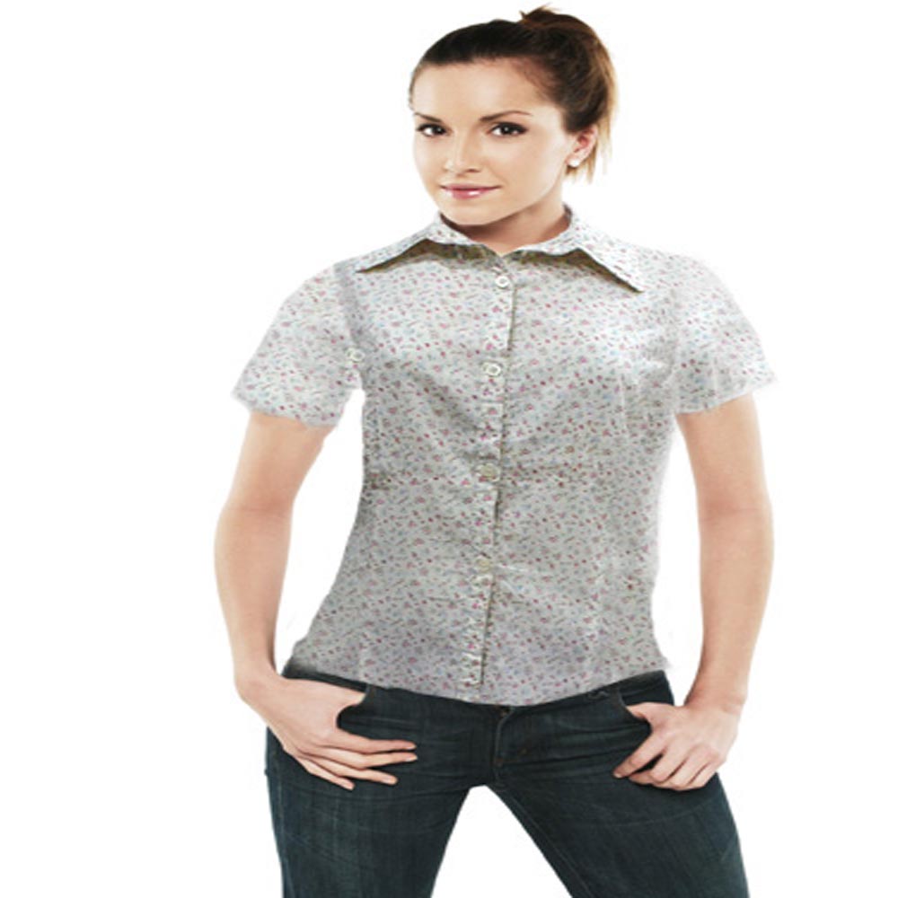 Reserved White Floral Print Collared Shirt - Fashion Greet Reserved White Floral Print Collared Shirt - Fashion Greet