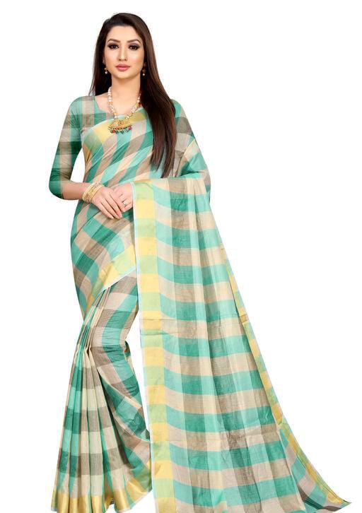 Alisha Petite Cotton Printed Sarees - Fashion Greet Alisha Petite Cotton Printed Sarees - Fashion Greet