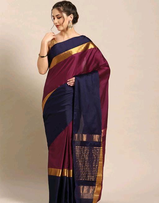 Aagyeyi Multi Superior Cotton Silk Sarees - Fashion Greet Aagyeyi Multi Superior Cotton Silk Sarees - Fashion Greet