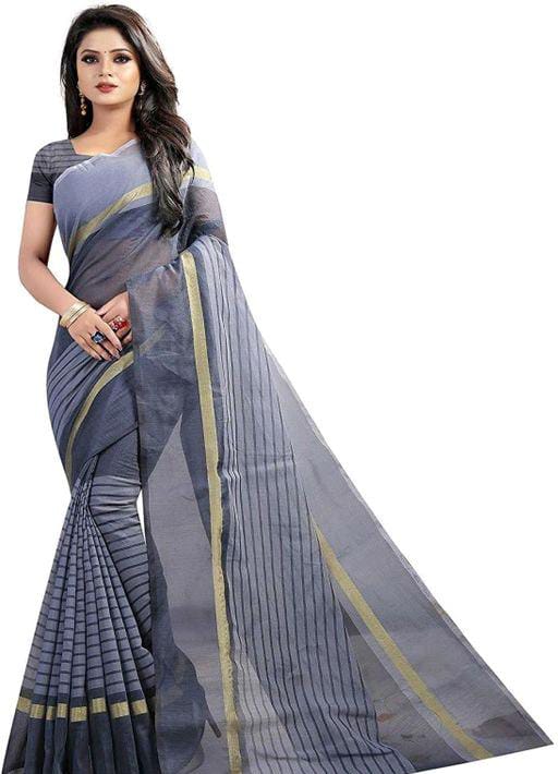Classy Banita Petite Polycotton Sarees - Fashion Greet Classy Banita Petite Polycotton Sarees - Fashion Greet
