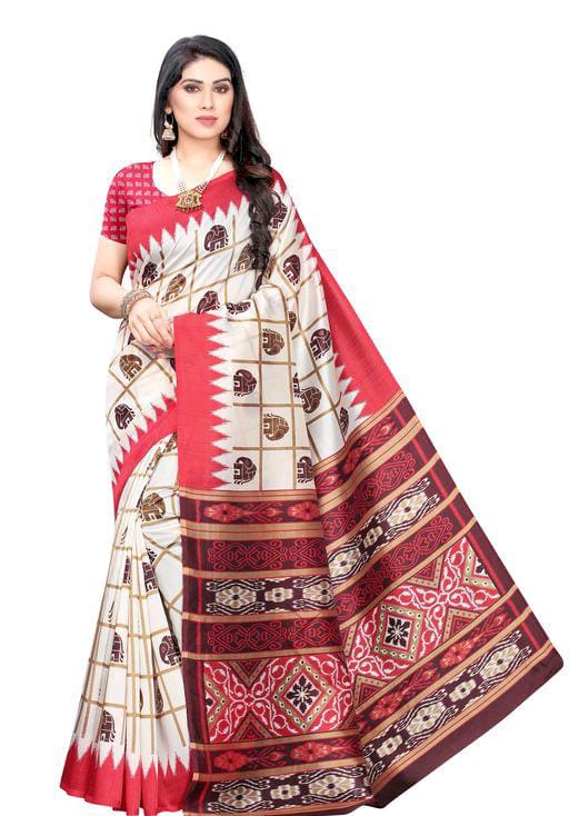 Classy Women’s White Check Printed Saree - Fashion Greet Classy Women’s White Check Printed Saree - Fashion Greet