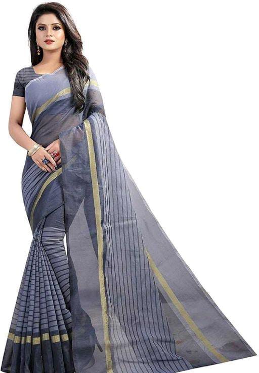 Aishani Refined Striped Saree - Fashion Greet Aishani Refined Striped Saree - Fashion Greet
