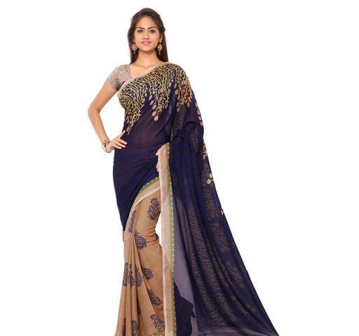 Jivika Drishya Multi Printed Sarees - Fashion Greet Jivika Drishya Multi Printed Sarees - Fashion Greet