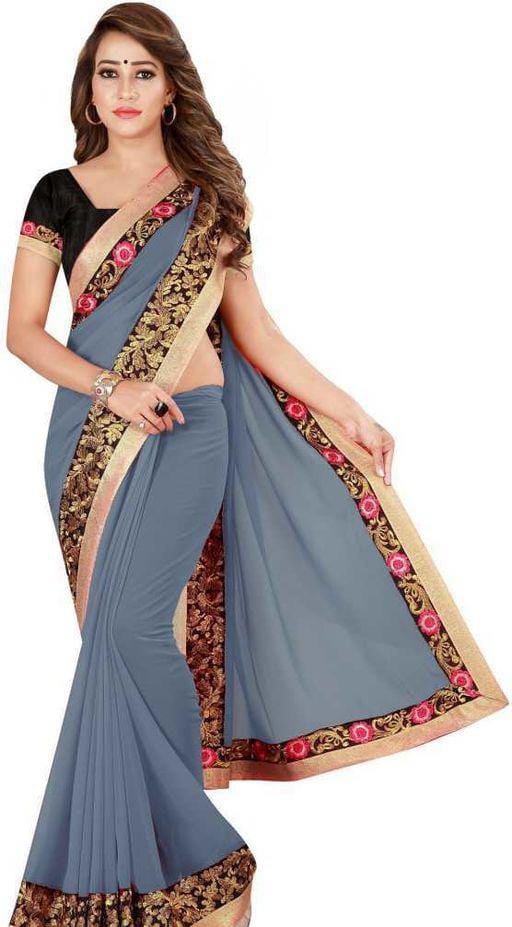Myra Attractive Georgette Printed Sarees - Fashion Greet Myra Attractive Georgette Printed Sarees - Fashion Greet