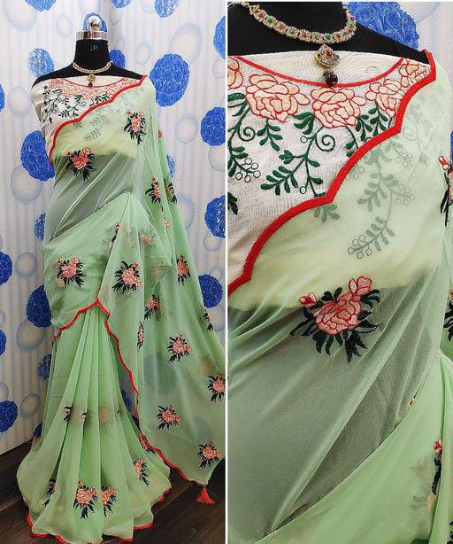 Chitrarekha Classy Embellished Sarees - Fashion Greet Chitrarekha Classy Embellished Sarees - Fashion Greet