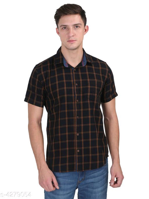Stylish Trendy Black Mens Shirts - Fashion Greet Stylish Trendy Black Mens Shirts - Fashion Greet