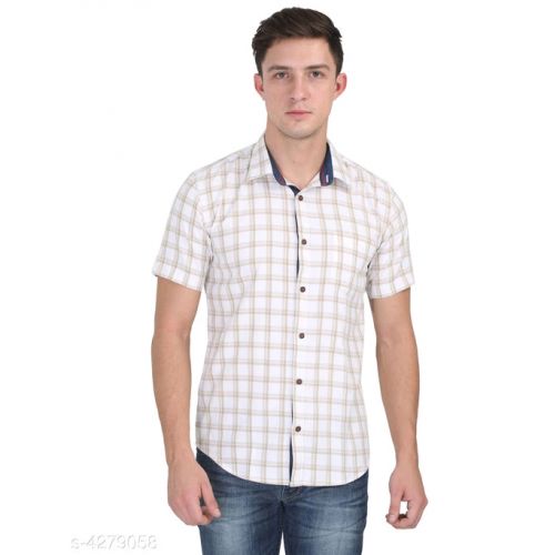 Stylish Trendy White Mens Shirts - Fashion Greet Stylish Trendy White Mens Shirts - Fashion Greet