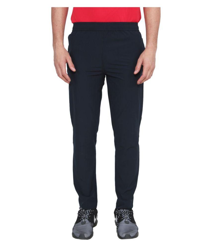 Seasons Navy Polyester Lycra Trackpants Single - Fashion Greet Seasons Navy Polyester Lycra Trackpants Single - Fashion Greet
