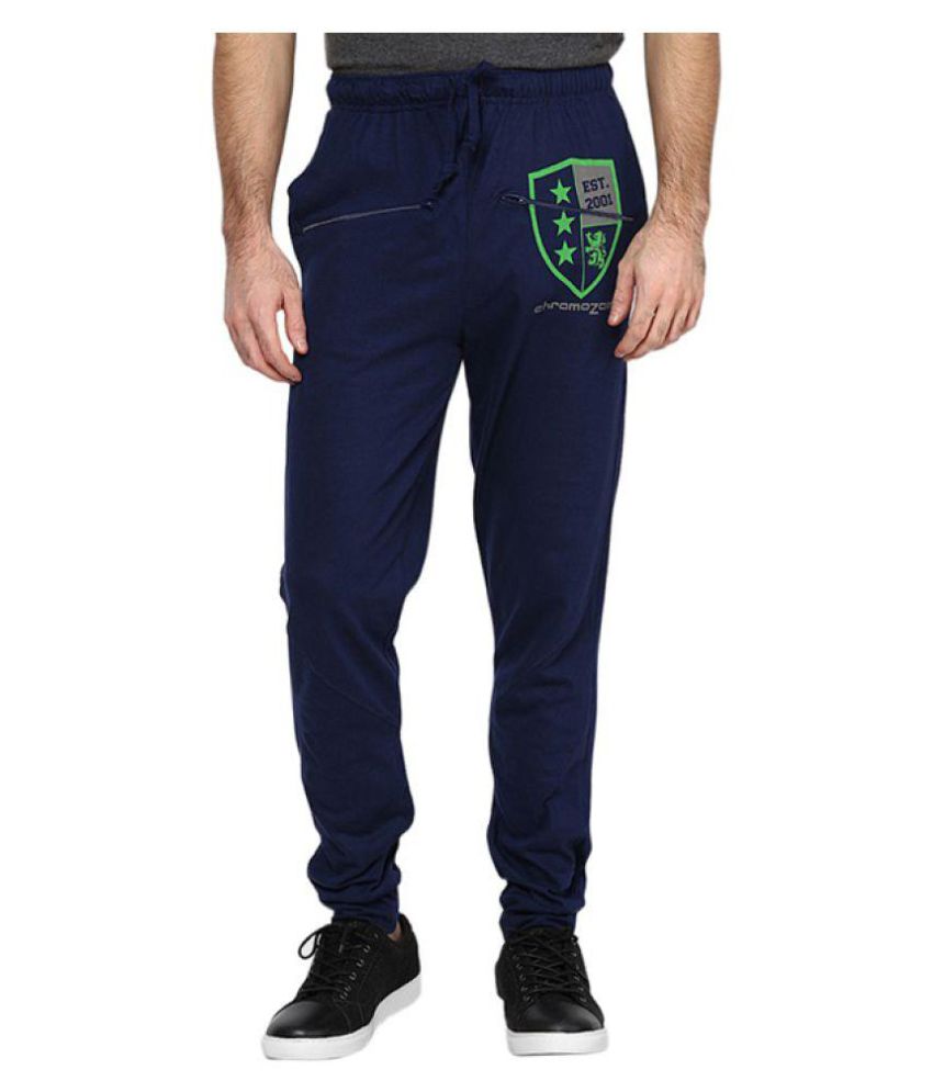 Seasons blue Cotton Trackpants - Fashion Greet Seasons blue Cotton Trackpants - Fashion Greet