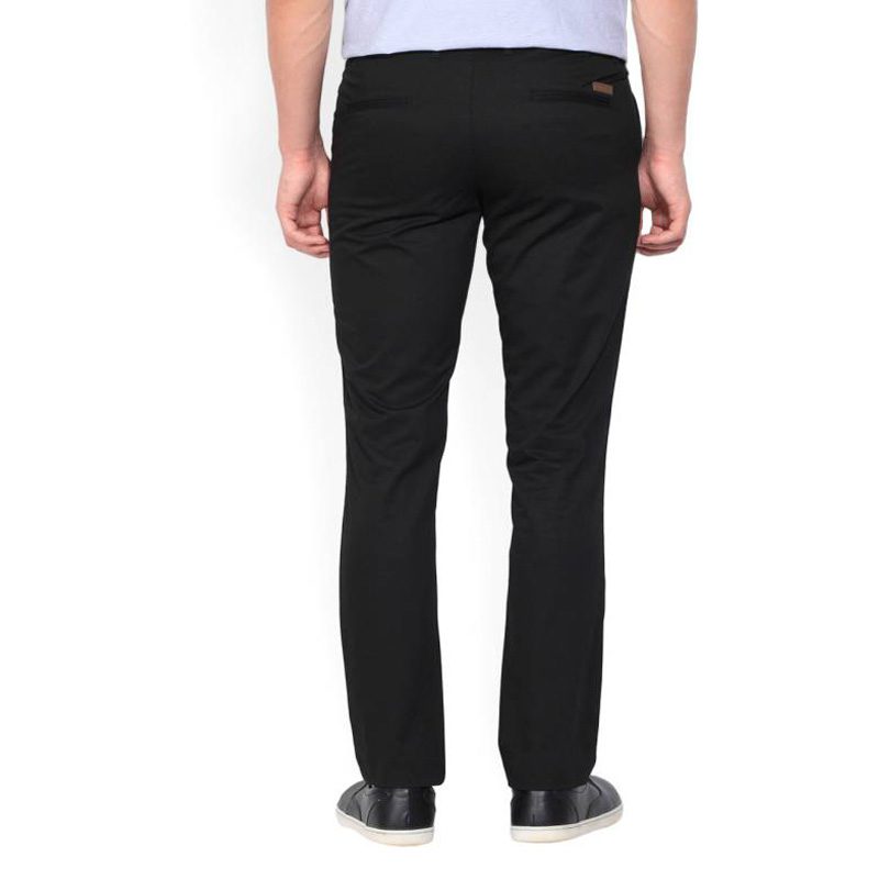 John Players Slim Fit Men Black Trouser - Fashion Greet John Players Slim Fit Men Black Trouser - Fashion Greet