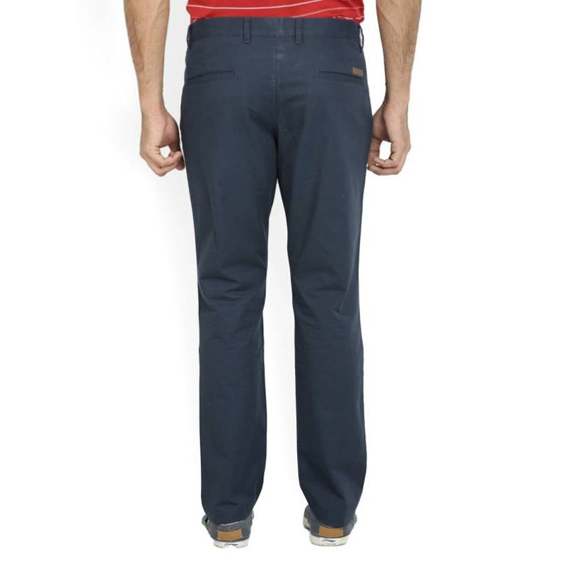 John Players Slim Fit Men Blue Trouser - Fashion Greet John Players Slim Fit Men Blue Trouser - Fashion Greet