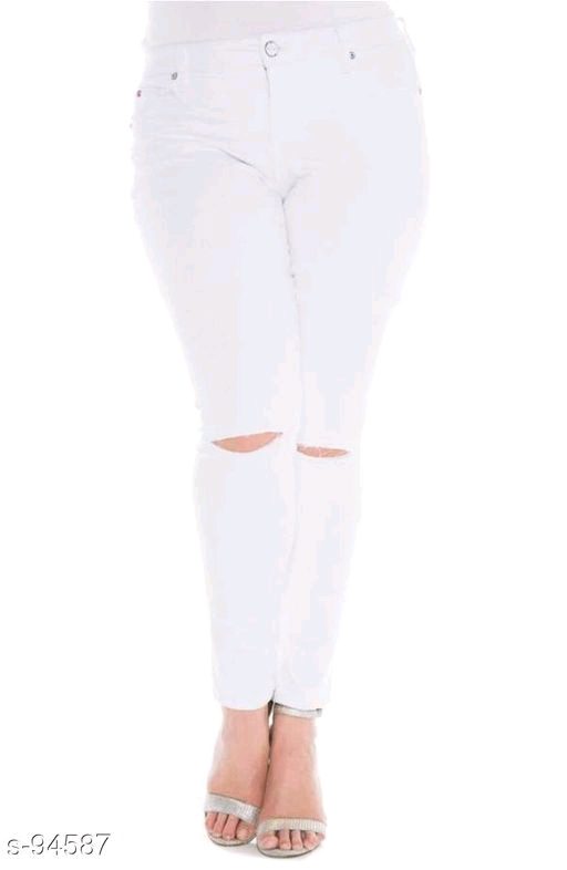 Seasons White Women’s Hot Denim Jeans - Fashion Greet Seasons White Women’s Hot Denim Jeans - Fashion Greet