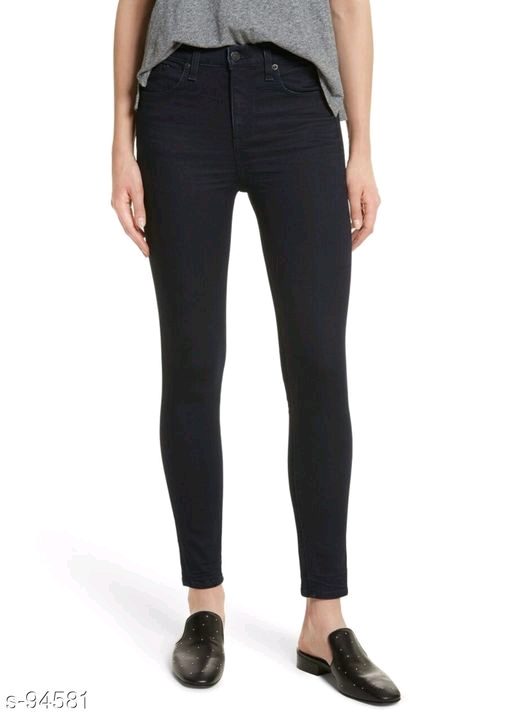 Seasons Women’s Black Hot Denim Jeans - Fashion Greet Seasons Women’s Black Hot Denim Jeans - Fashion Greet
