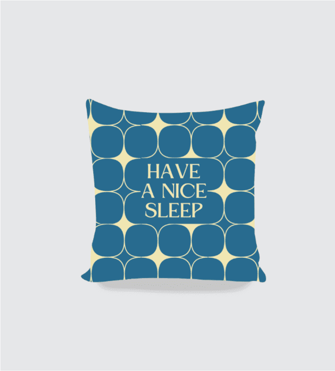 Cushion Cover – Have a nice sleep - Fashion Greet